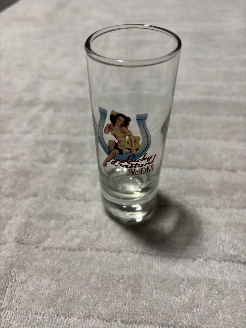Lucky Bastard Vodka - Shot Glass